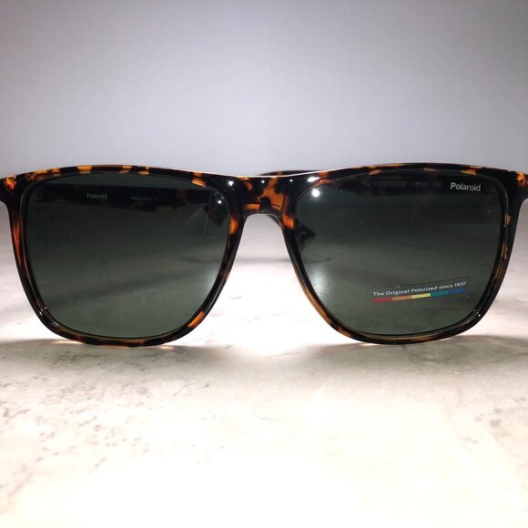 Polaroid Oversized Tortoiseshell Polarized Sunglasses